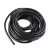 缠绕管绕线管线路整理电线束线管理线器螺旋包线管6mm8mm美观黑色 4mm(黑色) 约15米