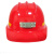 鸿利达 玻璃钢矿用安全帽 红色