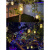 博雷奇太阳能挂树户外小夜灯民宿装饰阳台防水梅森罐玻璃LED灯串 20灯复古款(暖白) 单个装