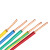 创优捷 电缆线BV铜芯线1.5平方BVHO15单股家装电线100米