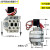 冲床递进式分配器U-4/6/8/12IHI黄油分油器U-1210分配阀MU-12 国产U-1210