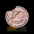 游戏大陆（gameland） 德州扑克压牌器压牌片金属GL053 古铜色鲨鱼