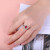 欧采妮 红宝石戒指18k金镶嵌群钻天然鸽血红1.4克拉 附带证书 假一罚十（定制约7-10天） 19号