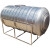 04不锈钢水箱水塔保温储水罐加厚消防方形圆形卧式立式太阳能 8吨立式04平底