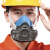 LISM8200透气防尘防口鼻粉尘硅胶装修灰粉打磨罩工业防烟电焊面罩 单独活性炭棉-100片(不含)