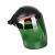 仁聚益定制适用电焊面罩防护罩焊工专用焊接头戴式焊帽氩弧焊紫外线激光防护面具 浅绿色面屏 其他