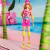 芭比（Barbie）【真人电影同款】大电影套装衣服公主娃娃女孩儿童玩具礼物敞篷车 芭比真人电影轮滑娃娃