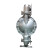 DYPV 内置式气动隔膜泵 QBY-K50 流量15m³/h 扬程70m 304不锈钢材质 F46聚四氟乙烯膜片