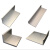 XMSJ不等边直角铝合金L型铝条三角铝型材 l铝角铁角条90度铝角码定制 10*20*1L型铝槽烤漆白色