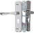 玥玛室内门锁卧室房门锁木门锁不锈钢可调节房间门锁旧门锁换新锁YM-KTS01（125A)