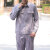 夏季长袖工作服套装男国家电网电工电力劳保服电焊夏装 浅灰色套装 160/S