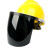 安全帽支架面屏防护头戴式焊帽面罩电焊工专用烧氩弧焊接防护罩E 单独安全帽(拍下务必备注颜色！！！)