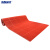 海斯迪克 HK-596 内六角镂空隔水垫 游泳池防滑垫PVC耐磨型地垫地毯 红色1.2m宽×15m(整卷)