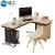 尺寸1.2L支持定制简约型工位转角书桌工作台椅柜不含桌椅写字台* 单人位1.6*1.2*0.74M不含椅柜