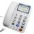 定制定制B255来电显示 电话机 办公座机宾馆电话双插孔座式 白色B255