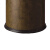 南 GPX-43 南方圆形单层垃圾桶 镜钢圈 黄褐色皮 商用客房无盖垃圾桶带活动钢圈 房间桶 果皮桶