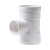 联塑（LESSO）90°异径三通PVC-U排水配件白色 dn250×160