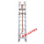 定制铝合金联梯子加厚折叠单面升降程梯云梯16米伸缩长梯 14米三联升降/缩回5.2米