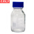 京洲实邦 实验室密封红盖试剂瓶【1个高硼硅透明500ml】ZJ-1181