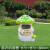 卡通垃圾桶雕塑园林玻璃钢幼儿园创意动物摆件景区公园户外果皮箱 黄色