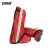 安赛瑞 反光款防雨鞋套 高筒牛津布防雨鞋套 便携式防水耐磨鞋套 雨鞋套红色XL码（40-41码） 28137