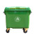 舒弗 户外挂车塑料环卫手推垃圾车 大号垃圾桶 单位：个 1100L加厚塑料把手136*106*137