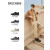 斯凯奇（Skechers）男鞋运动休闲鞋子男 新款网面透气鞋 潮流舒适 232398-灰褐色/TPE 42.5