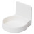 金诗洛 K5329 (2个)壁挂式墙面收纳架 无痕吸壁厨房卫生间浴室用品整理置物盒架 白色