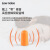 职安康1100降噪耳塞子弹型工作学习舒适隔音睡眠防噪音耳塞 慢回弹橙色200副 通用型 