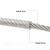 奕多美 304不锈钢包塑钢丝绳4mm粗10m长柔软包胶晾衣绳 YDM-BXGS-09