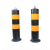 冷轧钢警示柱 颜色：黄黑；高度：750mm；管径：80mm