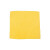 柒亦辰（QiYiChen）DLQ121吸水抹布 超细纤维毛巾 保洁清洁布 30*30cm 4条装 黄色