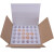 适用30枚装珍珠棉鸡蛋托防震泡沫寄草土鸡蛋快递包装盒箱子打包盒 40枚加厚中托+纸箱*1套 拍8