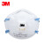 3M8822口罩 带呼吸阀防异味雾霾工业粉尘防护头戴式 10个/盒