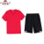 俞兆林运动短袖女士套装夏季2024新款休闲时尚跑步健身服宽松薄款短裤 白色 M(80-95斤)
