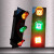 起重机行车LED滑触线指示灯三色警示灯220v380v三相电源信号灯HXC HXC-50/3快速安装款