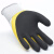 哥尔姆劳保手套浸胶透气双层加厚耐磨防滑工地防护手套6付ST510