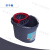 地拖桶轻巧型免手洗拖把桶挤水桶墩布拧干器桶加厚塑料桶 拧干桶灰(桶+拧干器) Viloran系