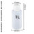 高温高压瓶桶三通盖抽真空瓶手提桶瓶耐酸碱塑料大小桶 三通盖 (大 4-50L适配)细管径