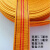 安全绳高空作业绳    安装空调安全绳空调外机安装绳高空作业绳加厚扁绳吊装绳HZD 黄色5.7厘米宽38米整盘