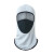 适用于焊工遮脸布面罩电焊头套护脸装备防护夏冰丝神器防晒眼 浅灰