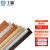 工霸（GONGBA）PVC自粘地板贴 木纹黑桃木 7片装1平米 1.5mm厚