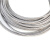 海斯迪克 HKCX-6 304不锈钢透明包塑钢丝绳 PVC包胶涂塑绳 （7×19结构）12mm/14mm