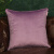 天使雅儿 纯色加厚天鹅绒抱枕靠垫套家用办公室汽车沙发护腰大号美式现代 天鹅绒-丁香紫(滚边款) 30X45cm(不含芯)
