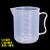 000000ml量杯量桶级塑料透明带刻度厨房烘焙奶茶加厚 1000毫升