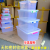 华昊创久 大容量长方形大号加厚商用塑料收纳盒透明密封盒（10个起订） 加高【64斤】52*36.5*24cm