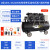 空压机220V工业级汽泵无油小型高压电动打气泵空气压缩机 申茂140L3X2200W铜10压