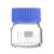 透明丝口瓶蓝盖试剂瓶宽口501002505001000ml 250ml 大口GL80