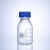 蓝色盖试剂瓶实验室玻璃器皿管制GL45丝口瓶螺口血清瓶 250ml