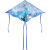 童才女孩儿童专用风筝冰雪奇缘卡通爱莎公主长尾微风易飞小号新手风筝 1.2米小凯蒂猫+100米线板 全套到